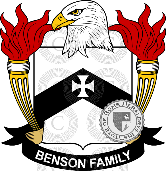 Brasão da família Benson