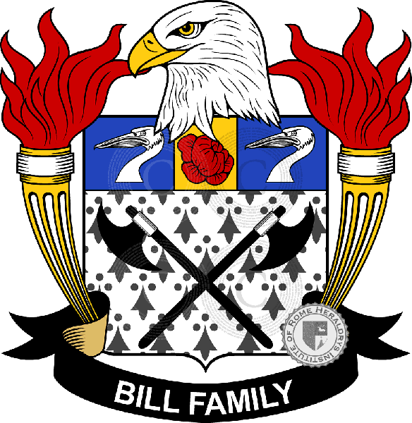 Escudo de la familia Bill