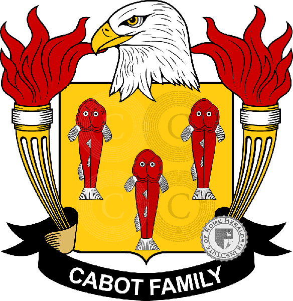 Coat of arms of family Cabot