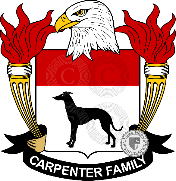 Coat of arms of family Carpenter