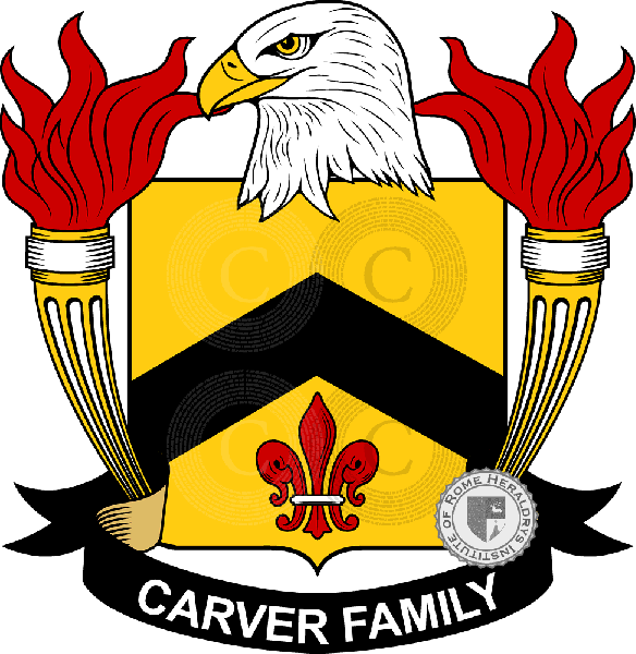 Brasão da família Carver