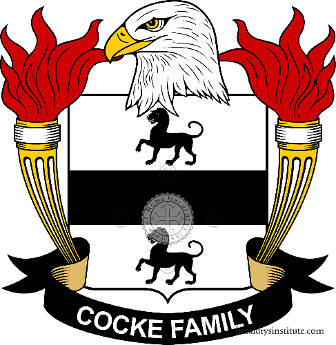 Wappen der Familie Cocke