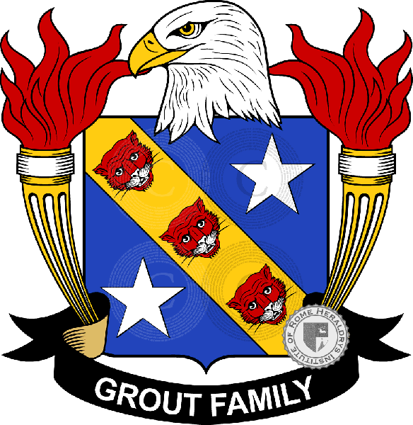 Brasão da família Grout