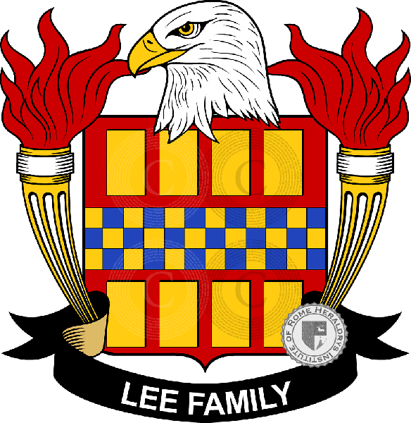 Escudo de la familia Lee