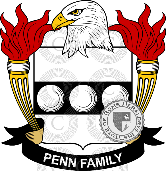 Escudo de la familia Penn