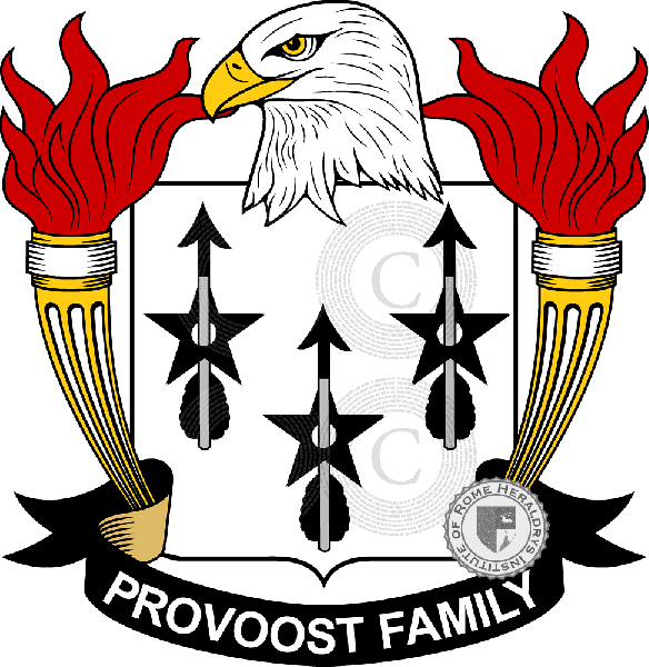 Coat of arms of family Provoost
