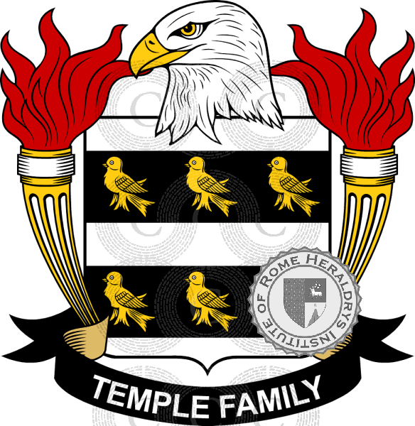 Escudo de la familia Temple