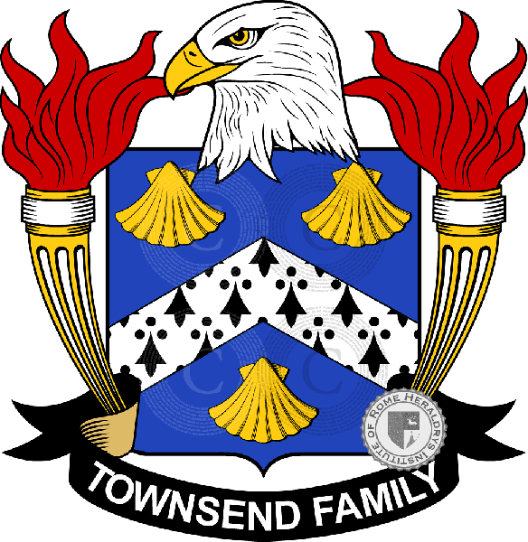 Brasão da família Townsend