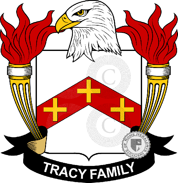 Brasão da família Tracy