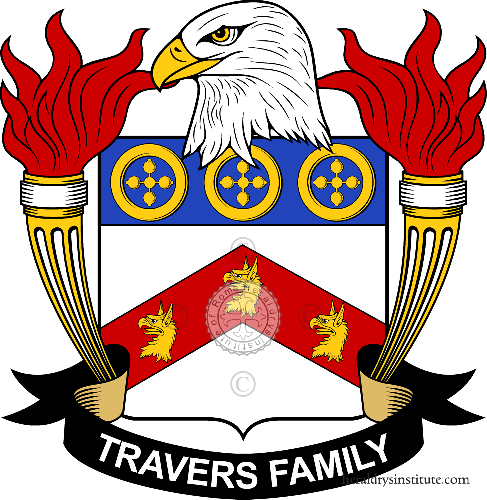 Brasão da família Travers