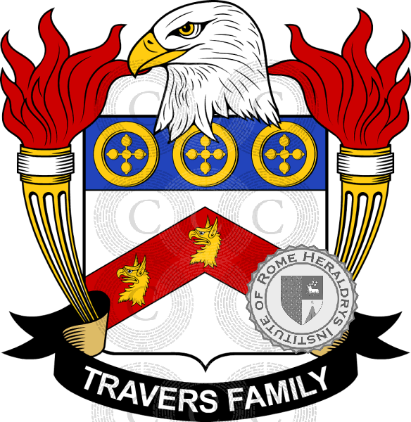 Wappen der Familie Travers