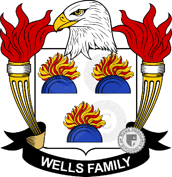 Escudo de la familia Wells