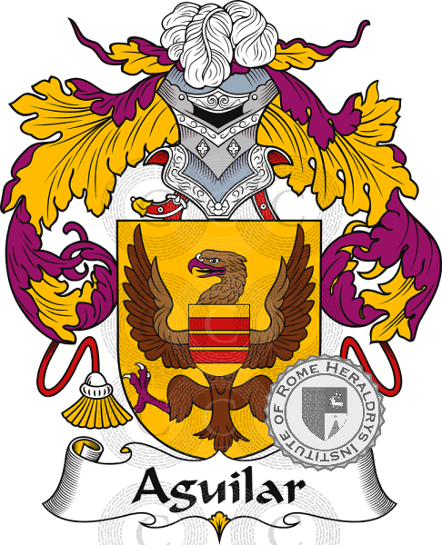 Escudo de la familia Aguilar