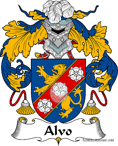 Coat of arms of family Alvo