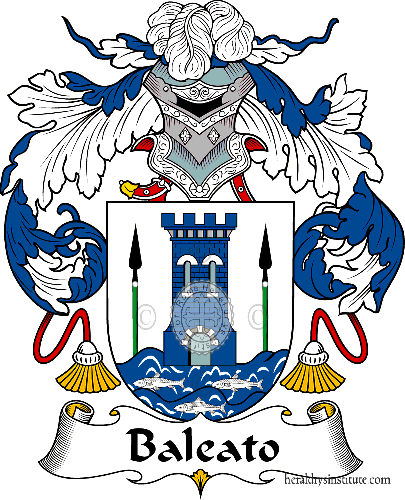 Coat of arms of family Baleato