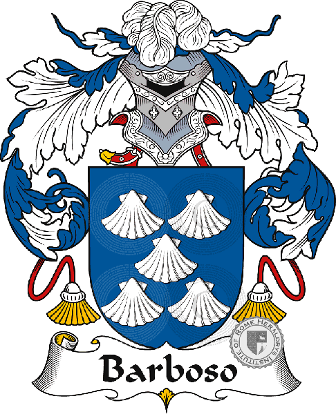 Coat of arms of family Barboso