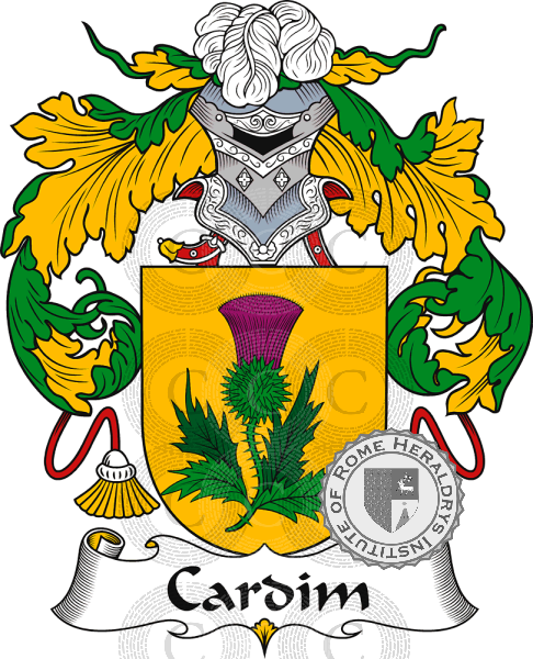 Coat of arms of family Cardim