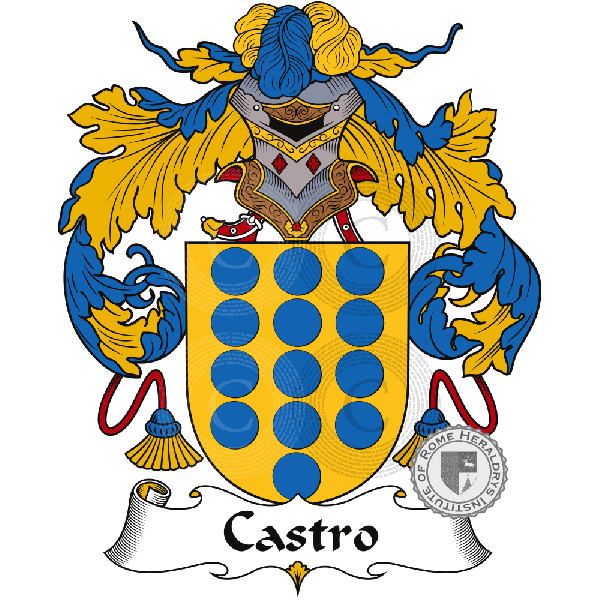 Escudo de la familia Castro