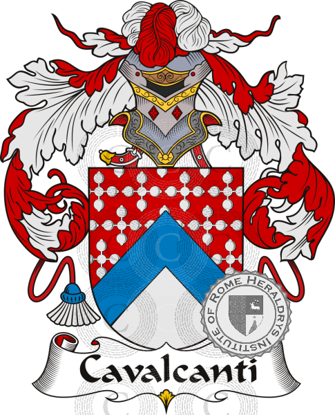 Coat of arms of family Cavalcanti
