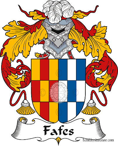 Coat of arms of family Fafes
