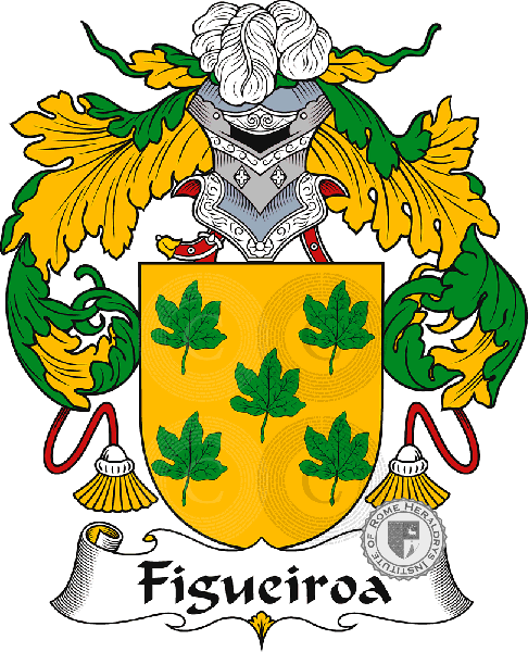 Coat of arms of family Figueiroa