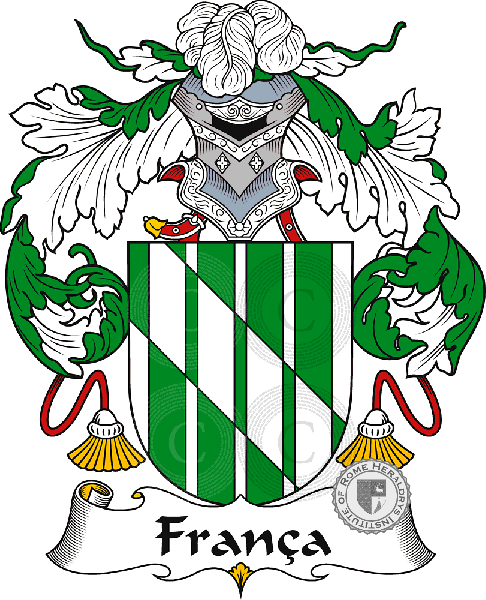 Escudo de la familia França, Franca