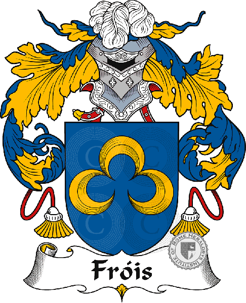 Coat of arms of family Fróis