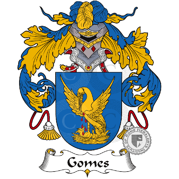 Coat of arms of family Gomes