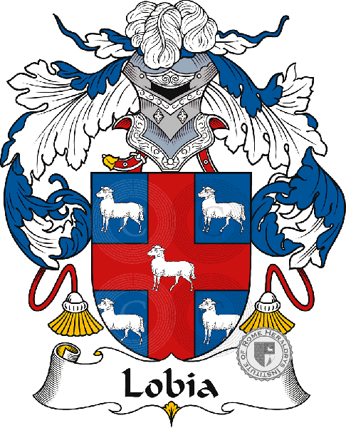 Coat of arms of family Lobia