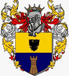 Coat of arms of family Panzano