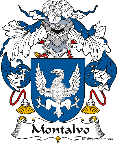 Coat of arms of family Montalvo