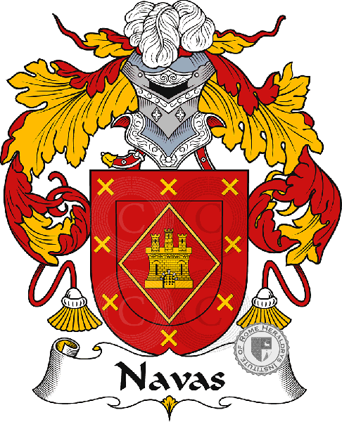 Coat of arms of family Navas