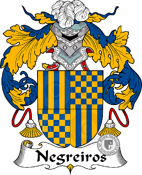 Coat of arms of family Negreiros