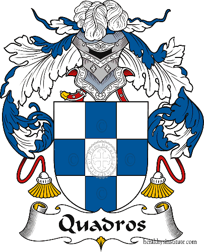 Coat of arms of family Quadros