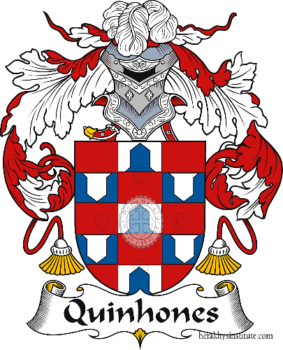 Coat of arms of family Quinhones