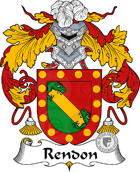 Coat of arms of family Rendon