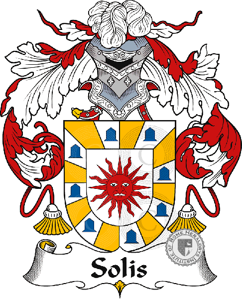 Coat of arms of family Solis