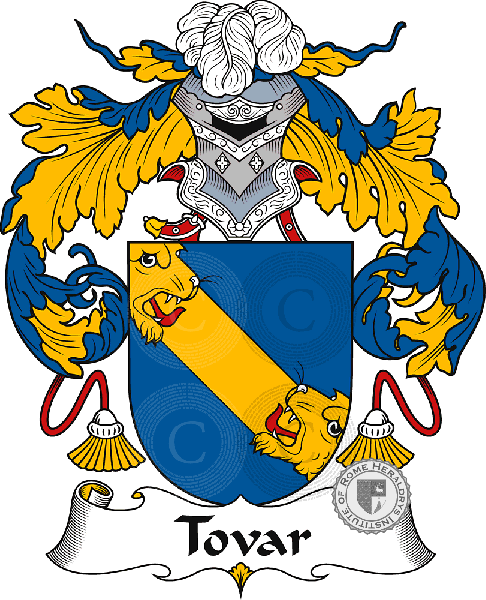 Coat of arms of family Tovar