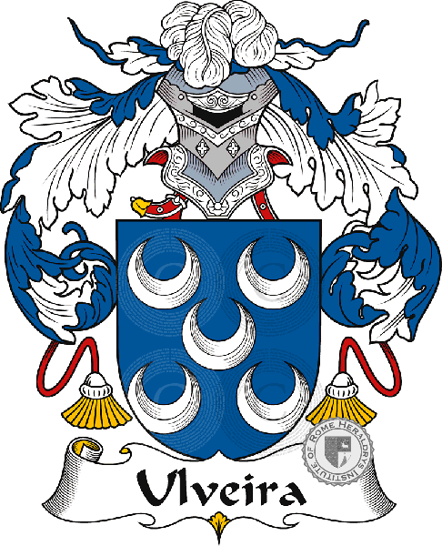 Coat of arms of family Ulveira