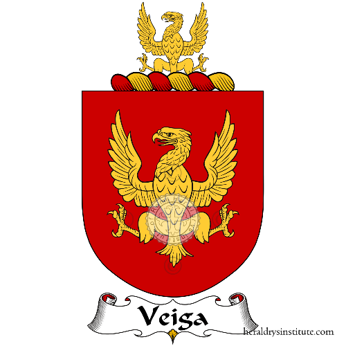 Coat of arms of family Veiga