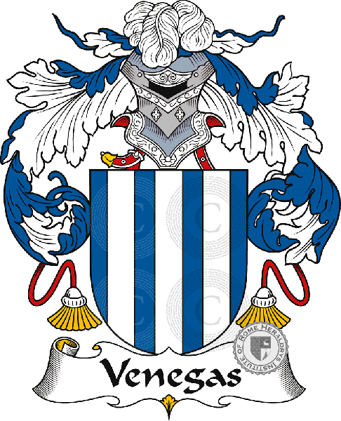 Coat of arms of family Venegas