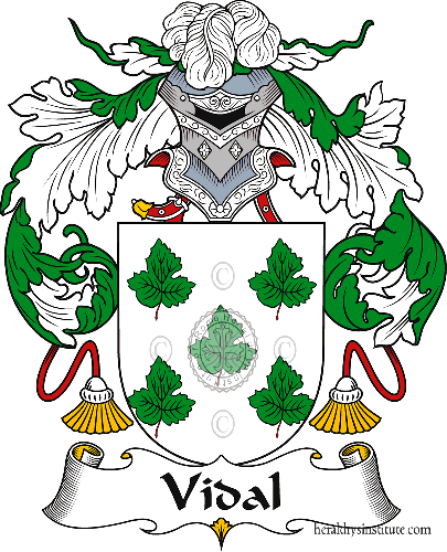 Wappen der Familie Vidal