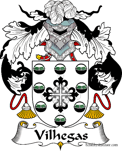 Coat of arms of family Vilhegas