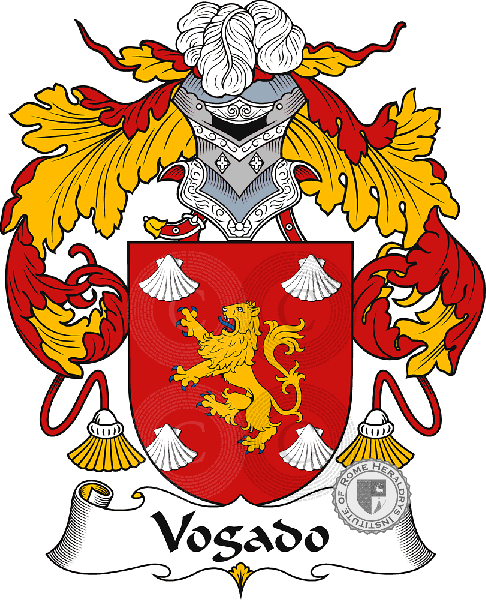 Wappen der Familie Vogado