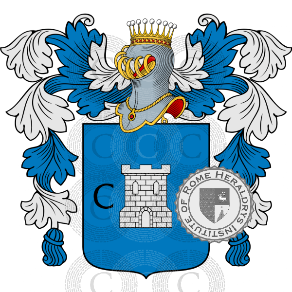 Coat of arms of family Zanchi