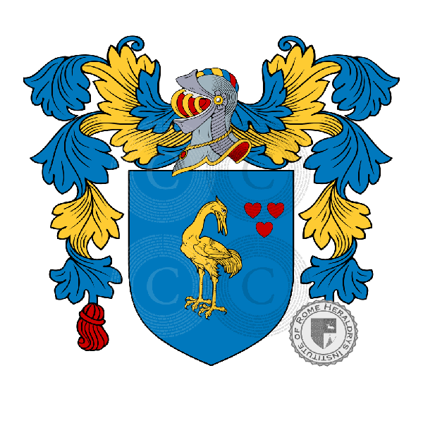 Wappen der Familie Mangrado
