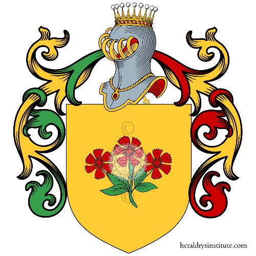 Coat of arms of family Barberis, Barberi