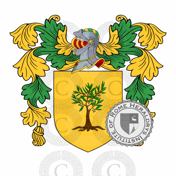 Coat of arms of family Pinchia