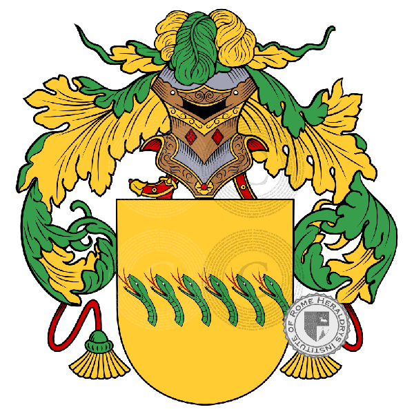 Coat of arms of family Fornasari