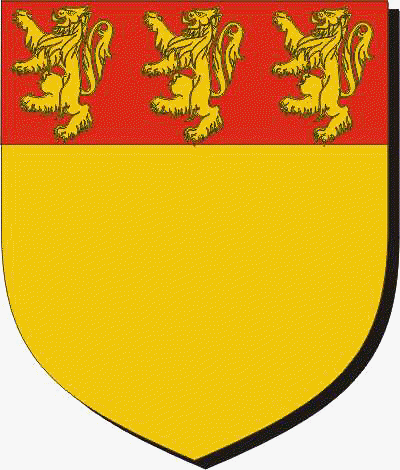 Coat of arms of family Saunders